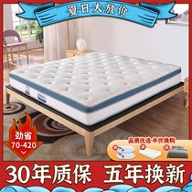 Seahorse mattress Natural coconut palm spring mattress 1 5m 1 8m single double hard ridge Simmons mattress