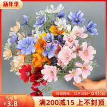 Simulation Gesang flower bouquet wedding flower wedding flower wedding hall flower table fake flower cosmos sunflower wedding flower arrangement