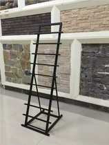 Tile Exhibition Shelf Tile Shop Boilerplate Show Shelf Multifunctional Standing 600800 Wood Floor Foot Line Display Shelf