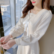 Xiao Xiangfeng knitted base with coat dress autumn 2021 New temperament slim inner sweater skirt