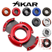 US imported Sika Cigar scissors Xikar XO round cigar cutter portable snow plus tongs