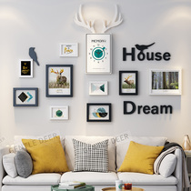 Living room sofa background wall hanging wall decoration restaurant bedroom creative room Wall Wall pendant decoration