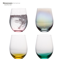 Doo-egg-shaped ion-plated glass-cup female minimalist juice cup creative water glass Home glass cup for drinking water glass children