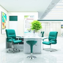 Bank chair Agricultural Bank customer chair front desk reception chair waiting chair staff chair employee swivel chair Bow Chair