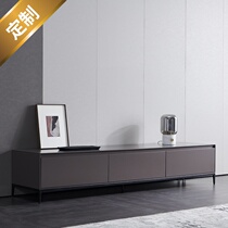 Nordic minimalist tea table TV cabinet Living room Combined modern minimalist custom-style Simple point Decorative Lockers Solid Wood