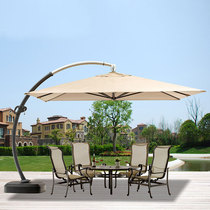 Villa Courtyard parasol Club B & B Hotel Pool Beach Luxury high-end big curved umbrella Roof big sun umbrella