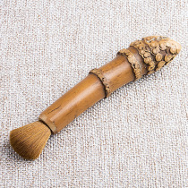Bamboo root pot pen solid wood bamboo pot brush kung fu tea set tea tray accessories natural brush tea ceremony zero with new products