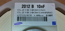 0805 SMD Capacitance 10NF (103k) Accuracy ± 10% 100 only