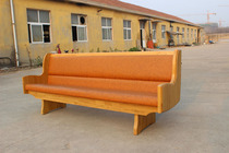 (Nazarene carpenter)Christian Catholic Church Solid wood carved bench Church chair Worship chair Church