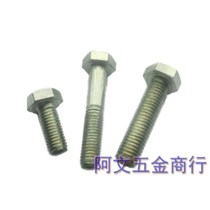 Grade 4 8 galvanized hexagon screw outer hexagon Bolt outer hexagon screw M5 M6