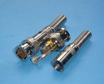 All copper BNC-J-5 with type A welding-free screw BNC75-5 video connector Q9 oscilloscope video head