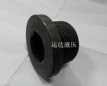 Hydraulic choke plug inner hexagonal 30 * 1 5