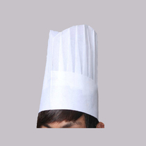 Hotel chef hat chef high hat non-woven chef hat chef overalls accessories