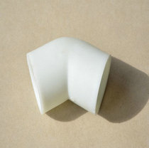 High quality pp45 degree elbow polypropylene 45 degree elbow acid and alkali resistant straight elbow DN15-200
