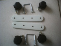 New product water and electricity heating mobile pulley heater floor bracket electric heater mobile universal wheel base thickening