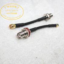 Antenna jumper SMA-J male RP-TNC-K (outer screw inner needle) RG223 double shielded silver plated jumper