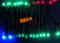 WS2811 exposed lamp 2811 full color lights string full color lights string 2811 Fancy Color Exposed Light