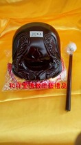 And Xiangtang Buddhist Process Gift Professional Buddhist Temple Buddhist Buddha should be made of red wood and wooden fish 5 inches
