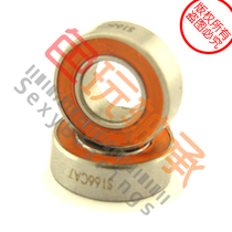 3 16x3 8x1 8 orange seal ring stainless steel ceramic ball bearing R166 ABEC-7