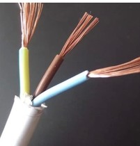 Wire and Cable 1 square 3 core soft sheath wire rvvv3x1 signal line pure copper