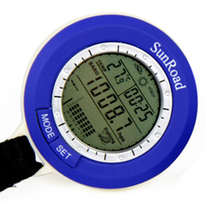 SUNROAD Multi-function Electronic Fishing Barometer (SR204) Thermometer Elevation Table Fishing Barometer