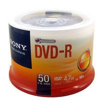 Original SONY SONY DVD-R BURN DISC DVD BURNING DISC 16X DVD-R 50 BARREL FIT