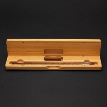 NEWREA New Sharp Stainless Steel Head Chicken Wings Wood Chopsticks Home Portable Creative Gift