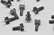 6*6*12MM Tap Switch Vertical 4 Feet Direct Plug Micro Switch Press Key Switch 1000 Packs Spot