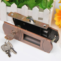 European style simple door lock kitchen balcony toilet shift door lock push-pull door lock indoor dark lock folding door Hook Lock