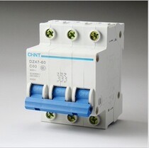 Original Chint mini circuit breaker DZ47-60 D3P 60A power type D 3P 60A