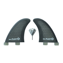  FLEX Professional brand tail rudder Surfboard tail rudder Aq-M-Black 2 sets FCS Q1