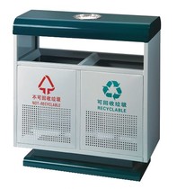 Factory direct sales outdoor bucket classification environmental protection bucket leisure trash can creative outdoor trash can