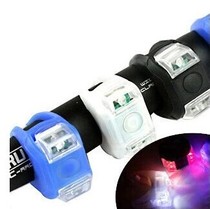 Mountain bike headlight tail light warning decoration (sixth generation frog light) cycling equipment AG10 2032