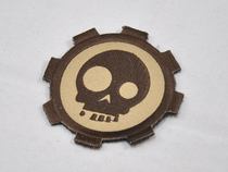 Gear Skull Gear Skull Badge Armband Velcro