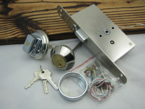 Embedded motor lock hidden electric control lock wooden door hidden electric lock with key electric lock electronic lock