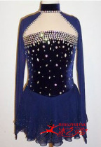 Ice spirit skating suit figure skating gear skating training suit childrens skating suit BZLHY0073