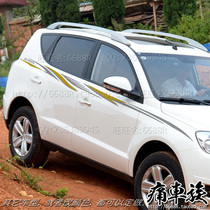  Geely British SX7 global eagle new GX7 car stickers color strip stickers special decoration modified body waist line pull flower