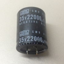 Original imported Japanese Black Diamond electrolytic capacitor 35v 22000UF volume: 35*50 spot