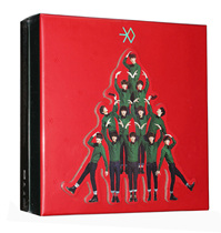 Genuine EXO-M album December Miracle Signature card photo December Miracle Chinese version CD