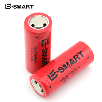 18650 upgrade flashlight 26650 lithium battery 5000 mA capacity flashlight rechargeable battery