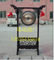 Factory direct sales of high-grade wooden copper Luo frame Antique ornamental Luo frame can hang 60cm 50 gongs