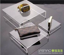 Acrylic U-shaped display stand cosmetics display rack U-shaped transparent shoes display stand doll bag shoes U stand
