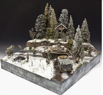 FOV 1:32 1:72 Veyron 1:35 1:72 World War II Art Scene Finished Model