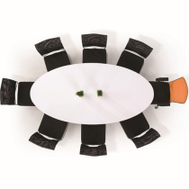 Shanghai office furniture conference table simple modern conference table oval board conference table negotiation conference table