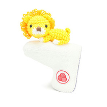 AMIMONO Philharmonic_Hand-woven cute lion golf pusher cover (P613-B)