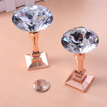 New European Korean style pastoral crystal wall hanging clothing store hanger decoration rack adhesive hook