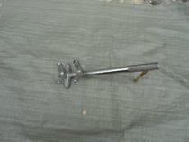 K-type wrench six-claw valve hook steel non-slip plated chrome floral head Sheep angle valve wrench 300mm