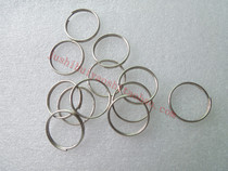 Direct selling iron key ring keychain key ring outer diameter 1cm-3cm interval iron ring wire ring