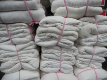 White 40 large pieces of all cotton rag white cloth industrial wiping cloth pure cotton - clean labor - insurance products