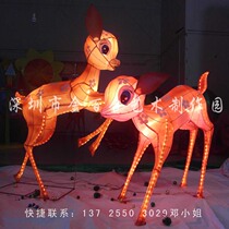 Christmas Deer Reindeer Elk Christmas Large Decorated Hotel Shopping Mall Christmas Supplies Large Christmas Deer